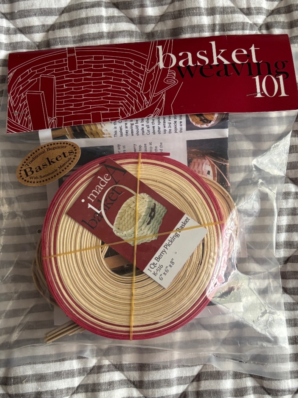 Basket Weaving Kit